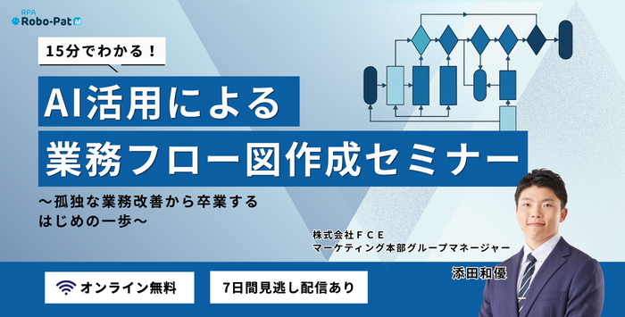 AI活用による業務フロー図作成セミナー